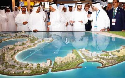 Shaikh Hamdan takes a tour of the exhibitions after opening the Cityscape Global at Dubai World Trade Centre.